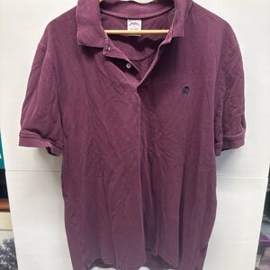 Brooks Brothers Plum Polo Shirt